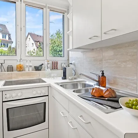 Close To & Balcony 1 Bdr Wollishofen Self Check In Apartment Zurich