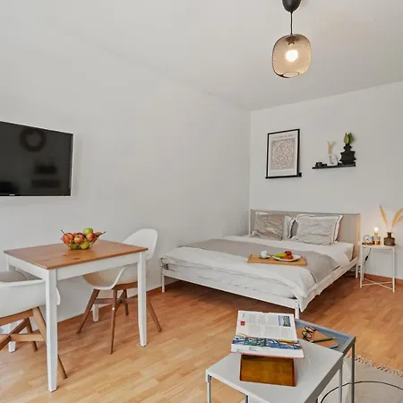 Close To & Balcony 1 Bdr Wollishofen Self Check In