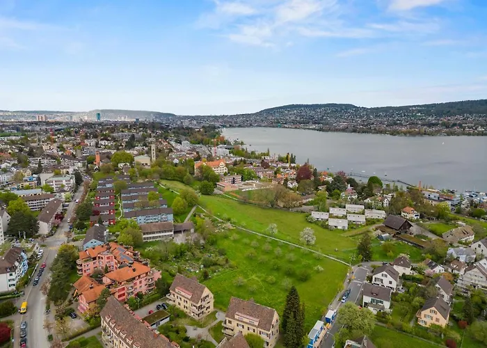 Close To & Balcony 1 Bdr Wollishofen Self Check In