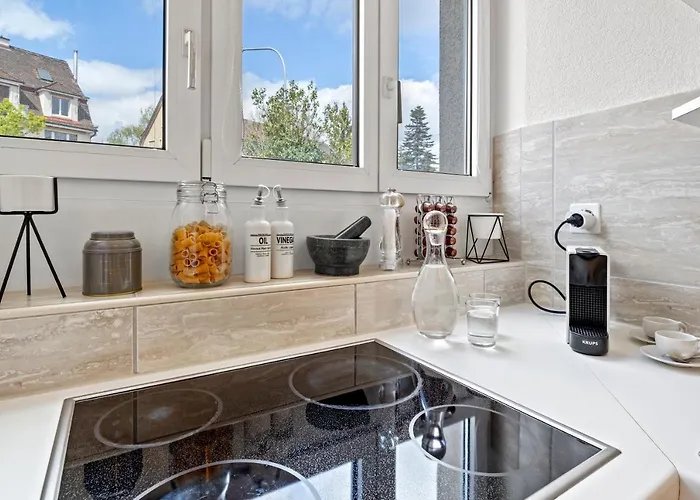 Apartmán Close To & Balcony 1 Bdr Wollishofen Self Check In