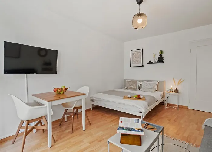 Close To & Balcony 1 Bdr Wollishofen Self Check In